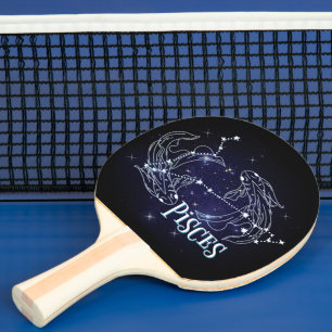 Im A Pisces Zodiac.Trendy Pisces Zodiac Sign Ping Pong Paddle