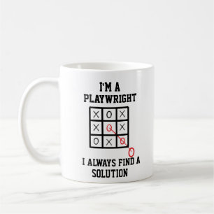 Im A Playwright I Always Find A Solution Mug