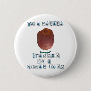 I'm a Potato 6 Cm Round Badge