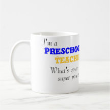I'm a Preschool Teacher mug