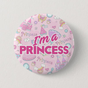 I'm a Princess Standard, 2¼ Inch Round Button