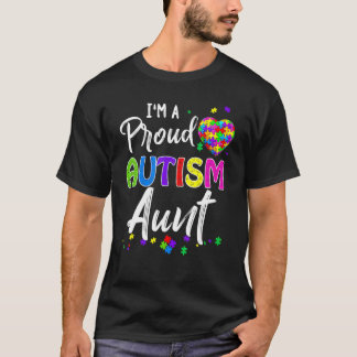 I'm A Proud Autism Aun Autism Awareness T-Shirt