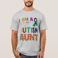 I'm a proud autism aunt design for autism aunties 