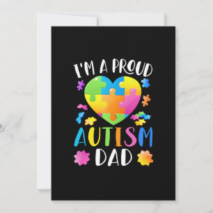 I'm A Proud Autism Dad Autism Awareness Save The Date