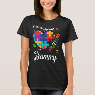 I'm A Proud Autism Grammy Autism Awareness Matchin T-Shirt