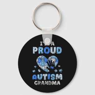 I'm A Proud Autism Grandma Support Autists Autist Key Ring