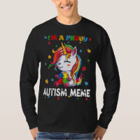 I'm A Proud Autism Meme Awareness Puzzle Unicorn S