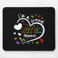 Im a Proud Autism Memere Love Heart Family Reunion