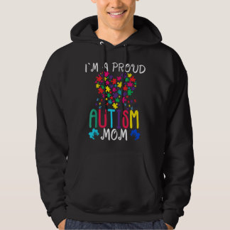 I'm A Proud Autism Mum Autism Awareness  Hoodie