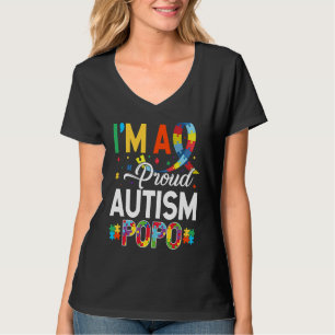 I'm a Proud Autism Popo Matching Autism Awareness T-Shirt