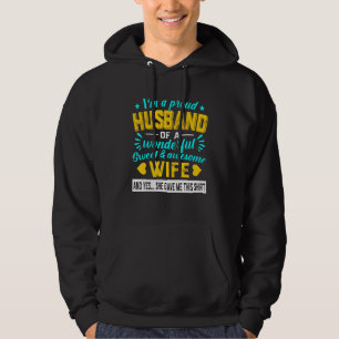 Im A Proud Husband Of A Wonderful Sweet Wife Hoodie