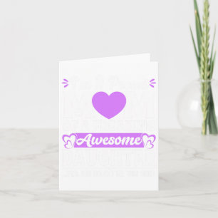 I'm A Proud Mum Of A Freaking Awesome Daughter Mot Card