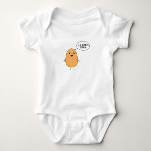 I'm a proud potato baby bodysuit