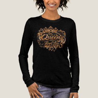 I'm a Queen Elegant Royal Crown Design Tri-Blend Shirt
