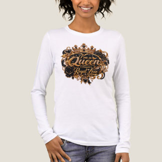 I'm a Queen Elegant Royal Crown Design Tri-Blend Shirt
