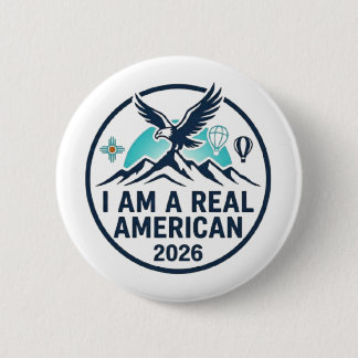 im a real american buttons end patches
