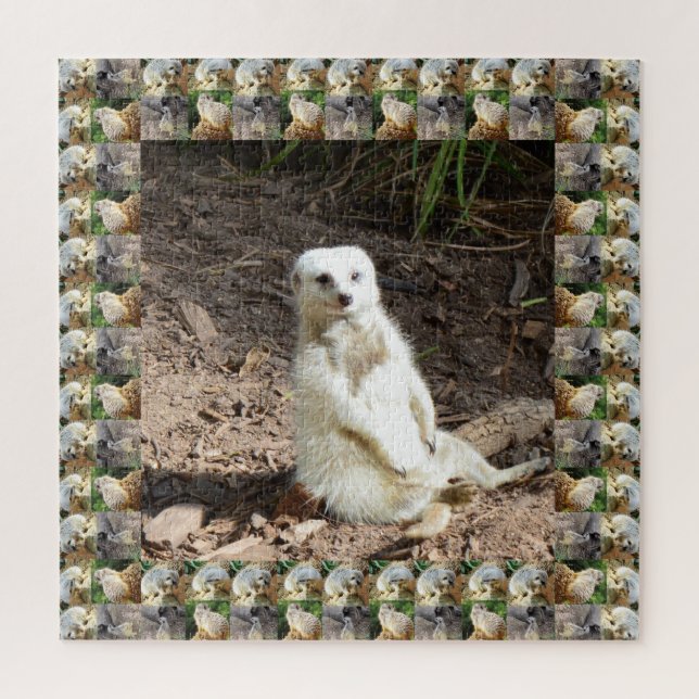 Im A Real White Meerkat, Jigsaw Puzzle (Vertical)