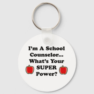 I'm a School Counsellor Key Ring