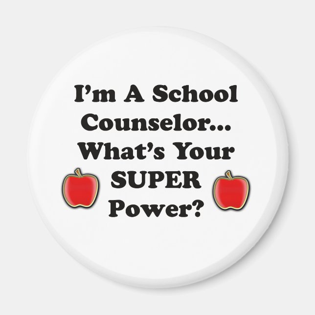 I'm a School Counsellor Magnet (Front)