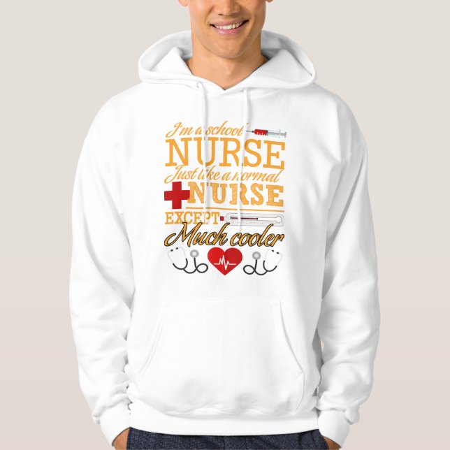 I'm A School Nurse T shirt (Front)