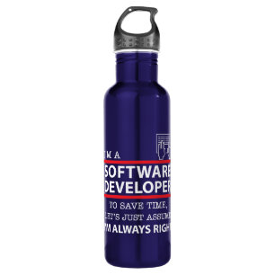 I'm a Software Developer 710 Ml Water Bottle
