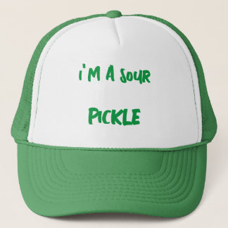 I'M A SOUR PICKLE-TRUCKER'S HAT