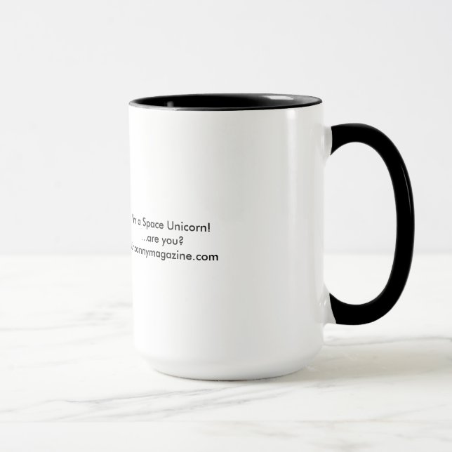 I'm a Space Unicorn mug (Right)