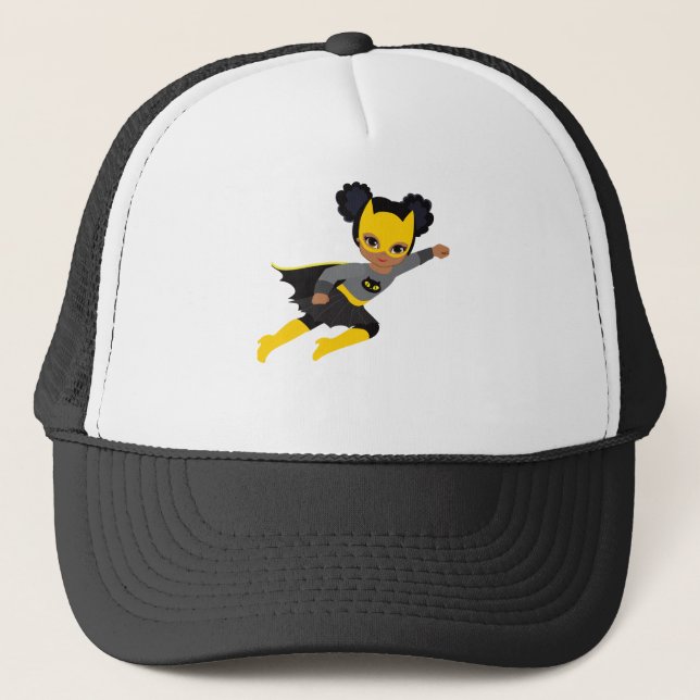 I'm A Super Girl Trucker Hat (Front)