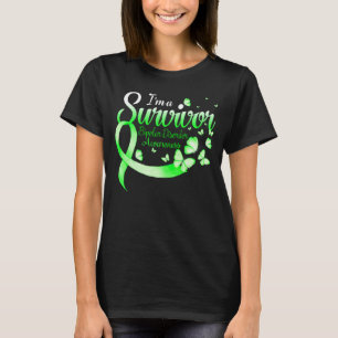 I'm A Survivor Bipolar Disorder Awareness Butterfl T-Shirt