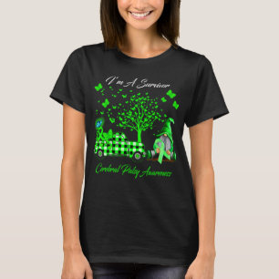 I'm A Survivor Cerebral Palsy Awareness  T-Shirt