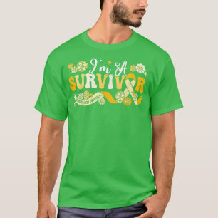 I'm A Survivor Childhood Cancer Awareness Support T-Shirt
