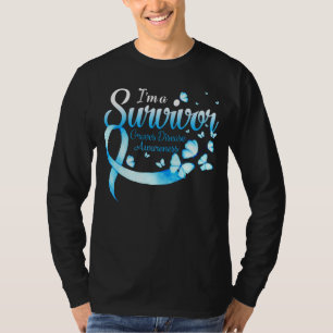 I'm A Survivor Graves Disease Awareness Butterfly T-Shirt