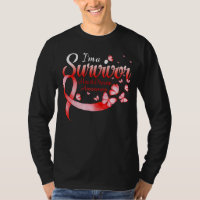 I'm A Survivor Heart Disease Awareness Butterfly R