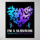 I'm A Survivor Suicide Prevention Awareness Butter