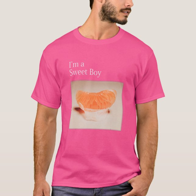 I'm A Sweet Boy  Apparel T-Shirt (Front)