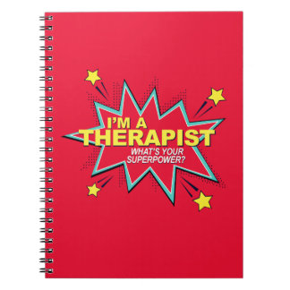 I'M A THERAPIST WHAT'S YOUR SUPERPOWER NOTEBOOK