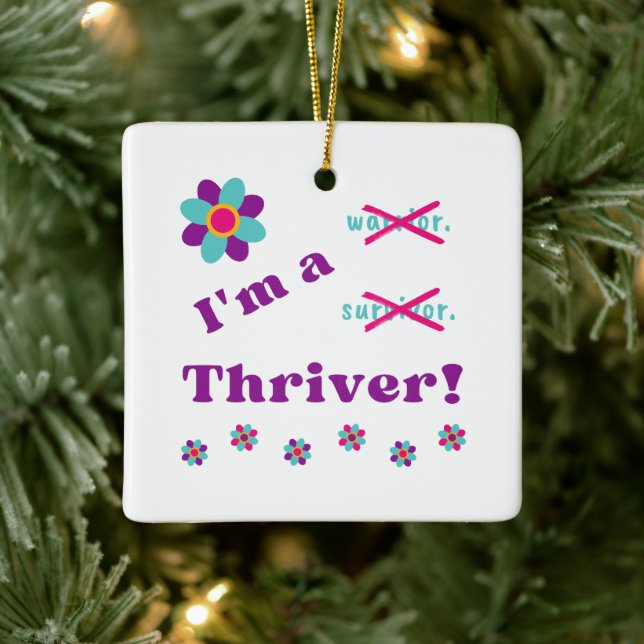 I'm a Thriver Ornament (Tree)