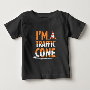 I'm a traffic cone Halloween Family Matching  Baby T-Shirt