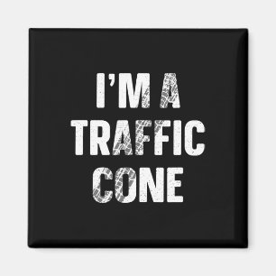 I'm A Traffic Cone Shirt Adult Kids Costume Funny  Magnet