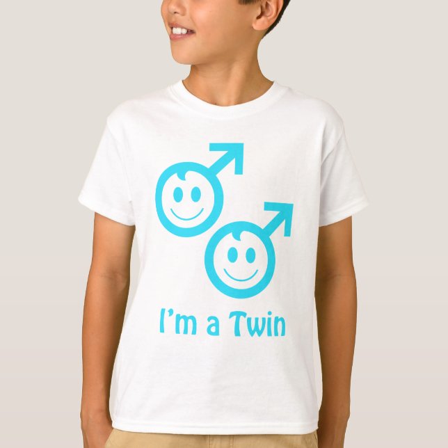 I'm a Twin Boy T-Shirt (Front)