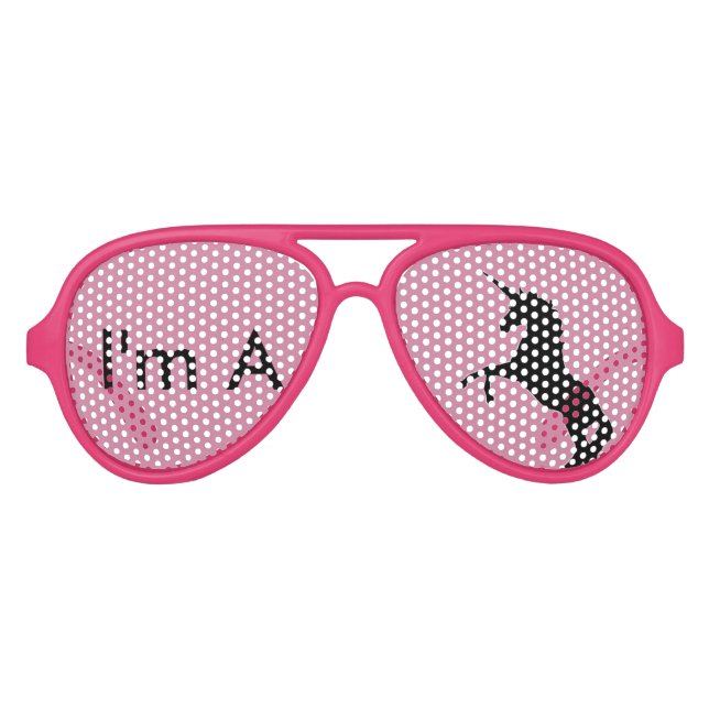 I'm A Unicorn Glasses (Front)