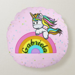 I'm a unicorn - round cushion