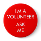 I'm A Volunteer Ask Me Red Badge Event