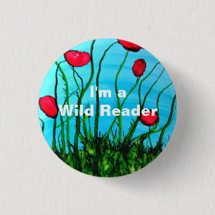 I'm a Wild Reader - Azure Button