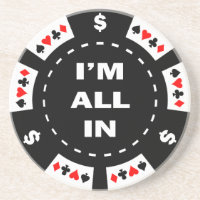I'm All In Poker Chip