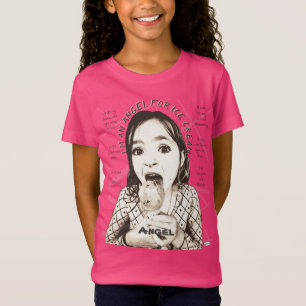 I'm an angel for ice cream t-shirt HAMbyWG