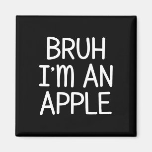 I'm An Apple Funny Lazy Halloween Costume Party Magnet