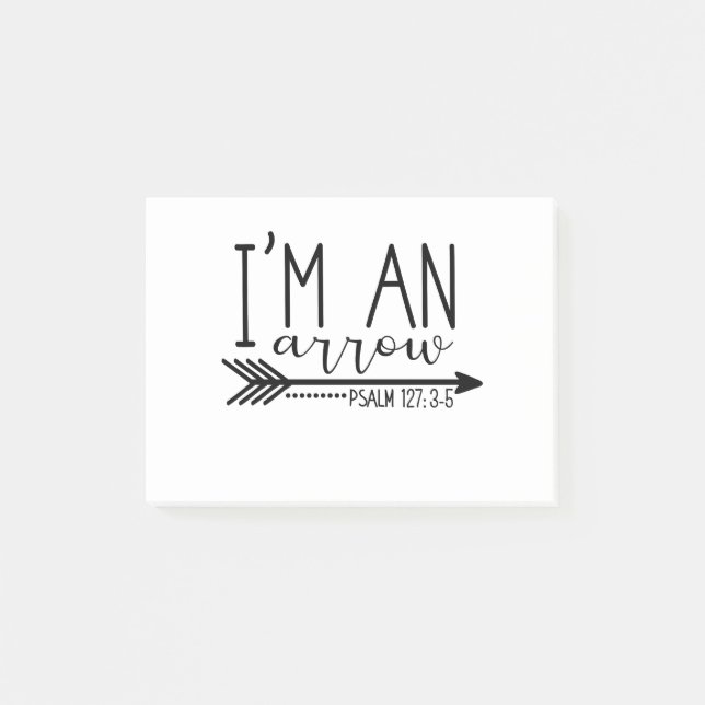 im an arrow post-it notes (Front)