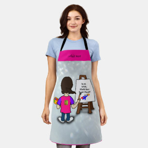 I'm an artist, ADD TEXT,  Apron