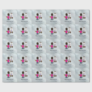 I'm an artist, colorful design, TEMPLATE, Wrapping Paper